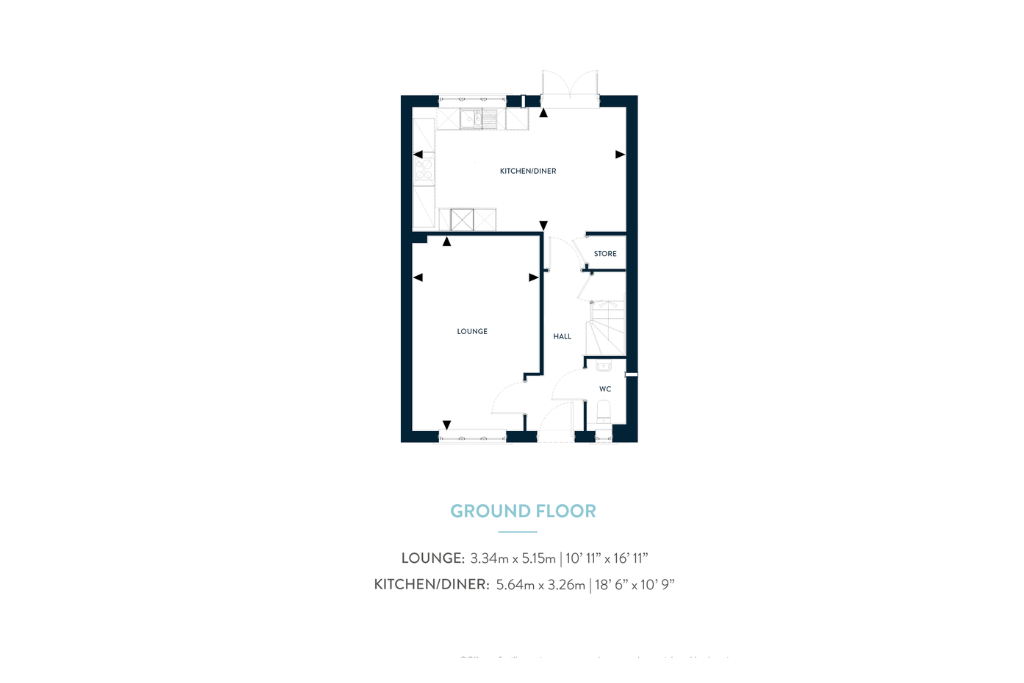 91, Muddlebridge Close, Bickington floorplan