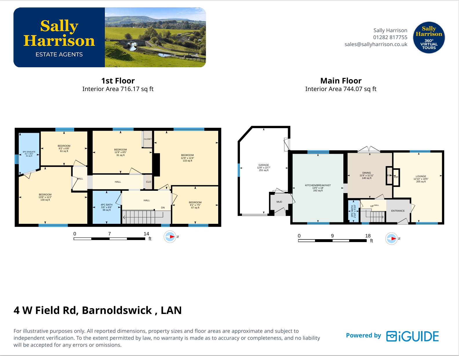 4, Westfield Road, Lancashire floorplan