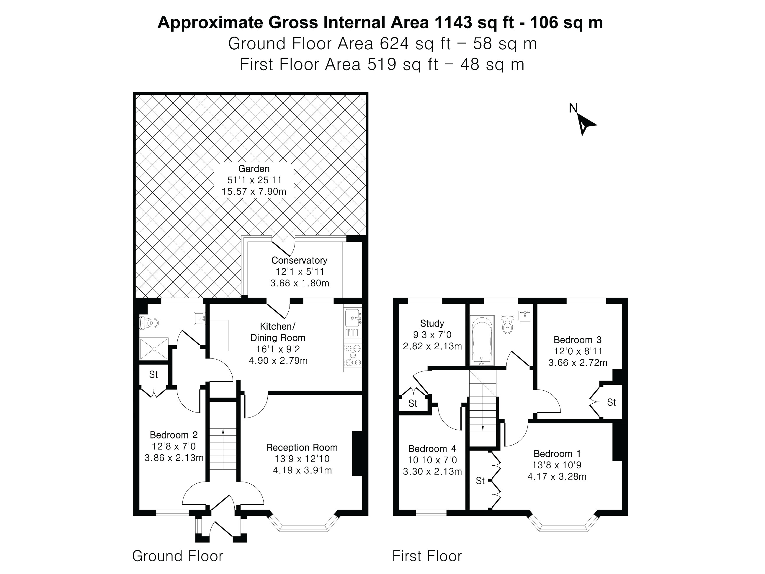 123, Ridgefield Road, Oxfordshire floorplan