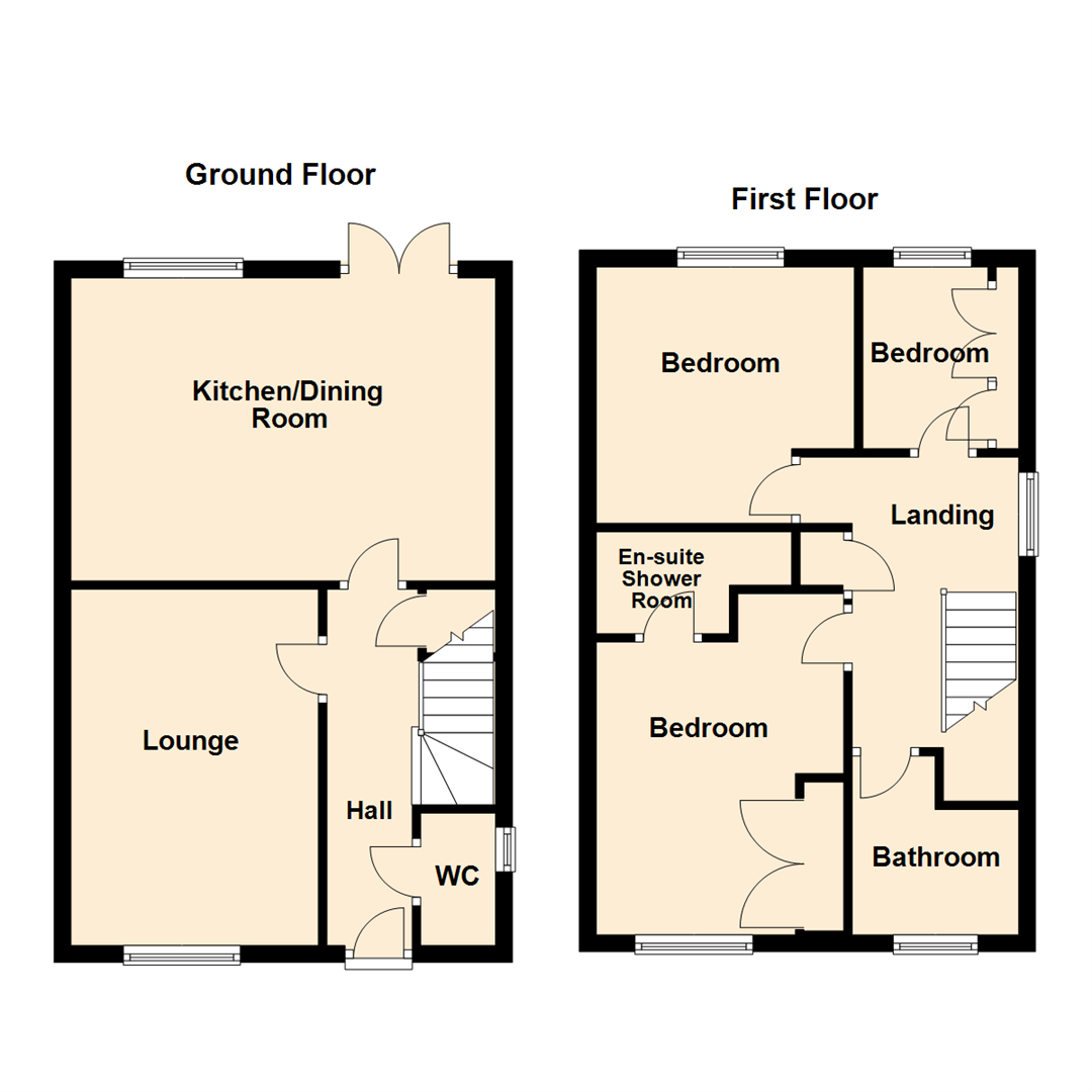 3 Bedrooms Town house for sale in Church Hill, Sherburn In Elmet, Leeds LS25