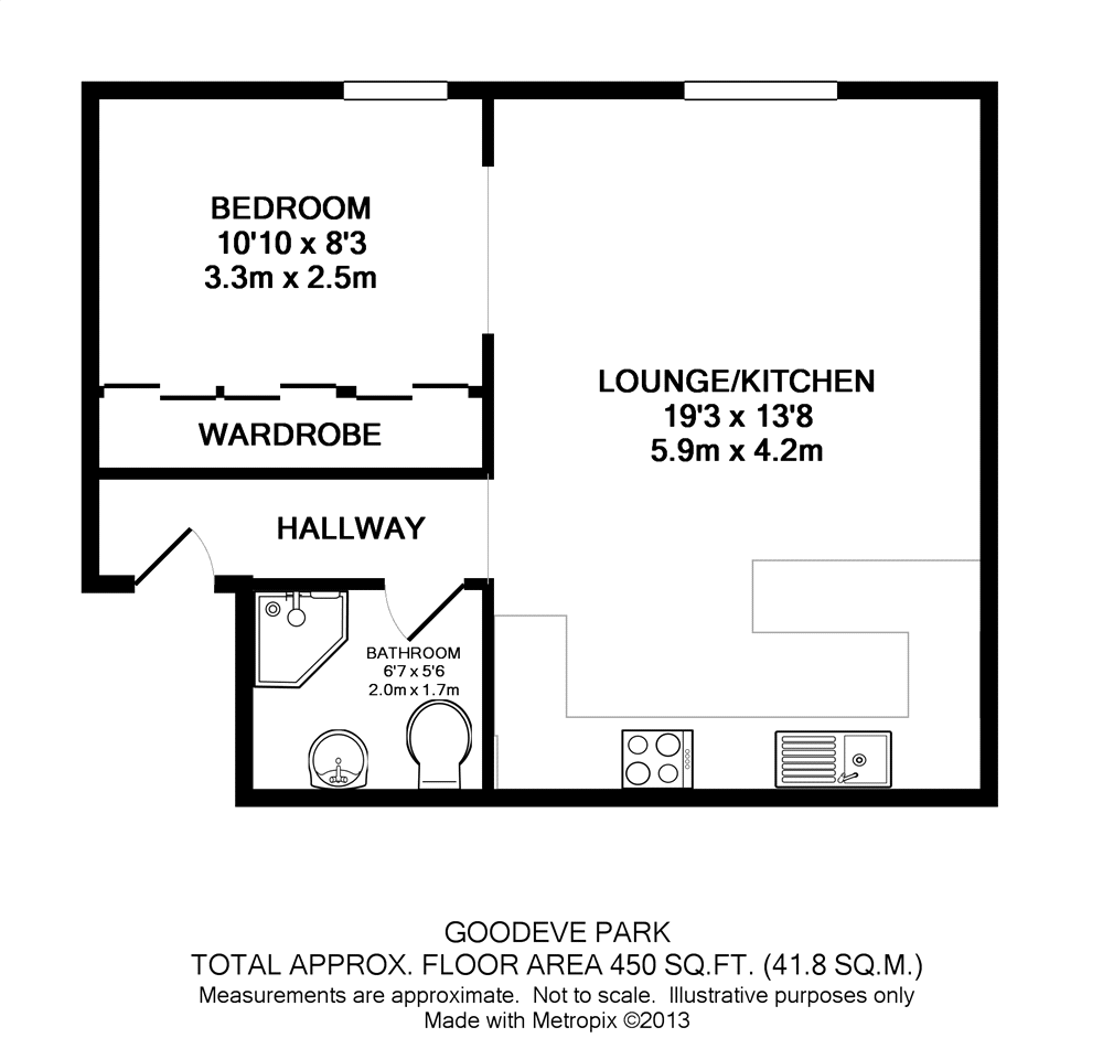 Flat 35,, Goodeve Park, Bristol floorplan
