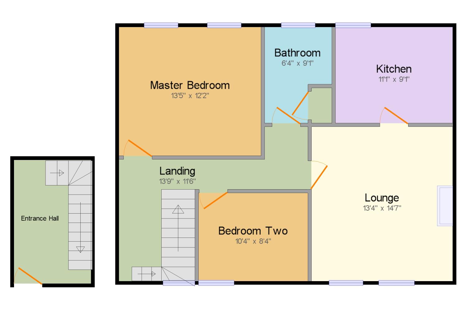 2 Bedrooms Maisonette for sale in Trinity Road, Stotfold, Hitchin, Bedfordshire SG5