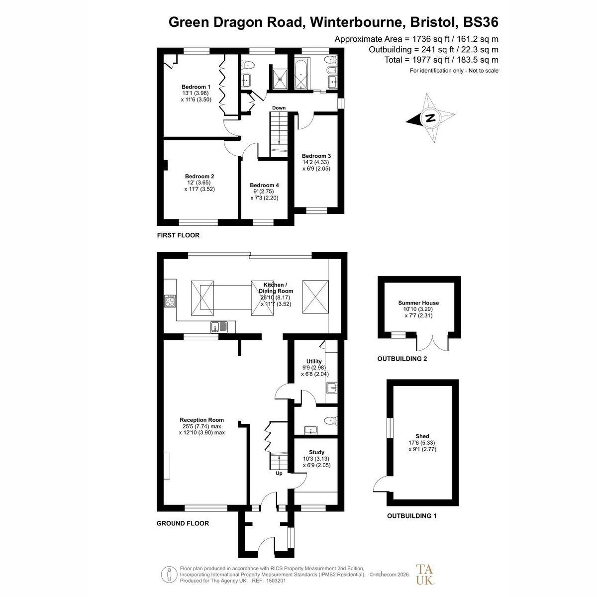 14, Green Dragon Road, Bristol floorplan