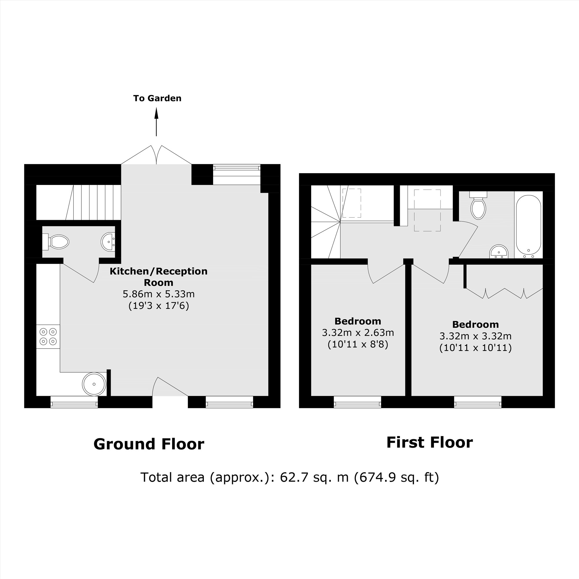 Grove Road, London floorplan