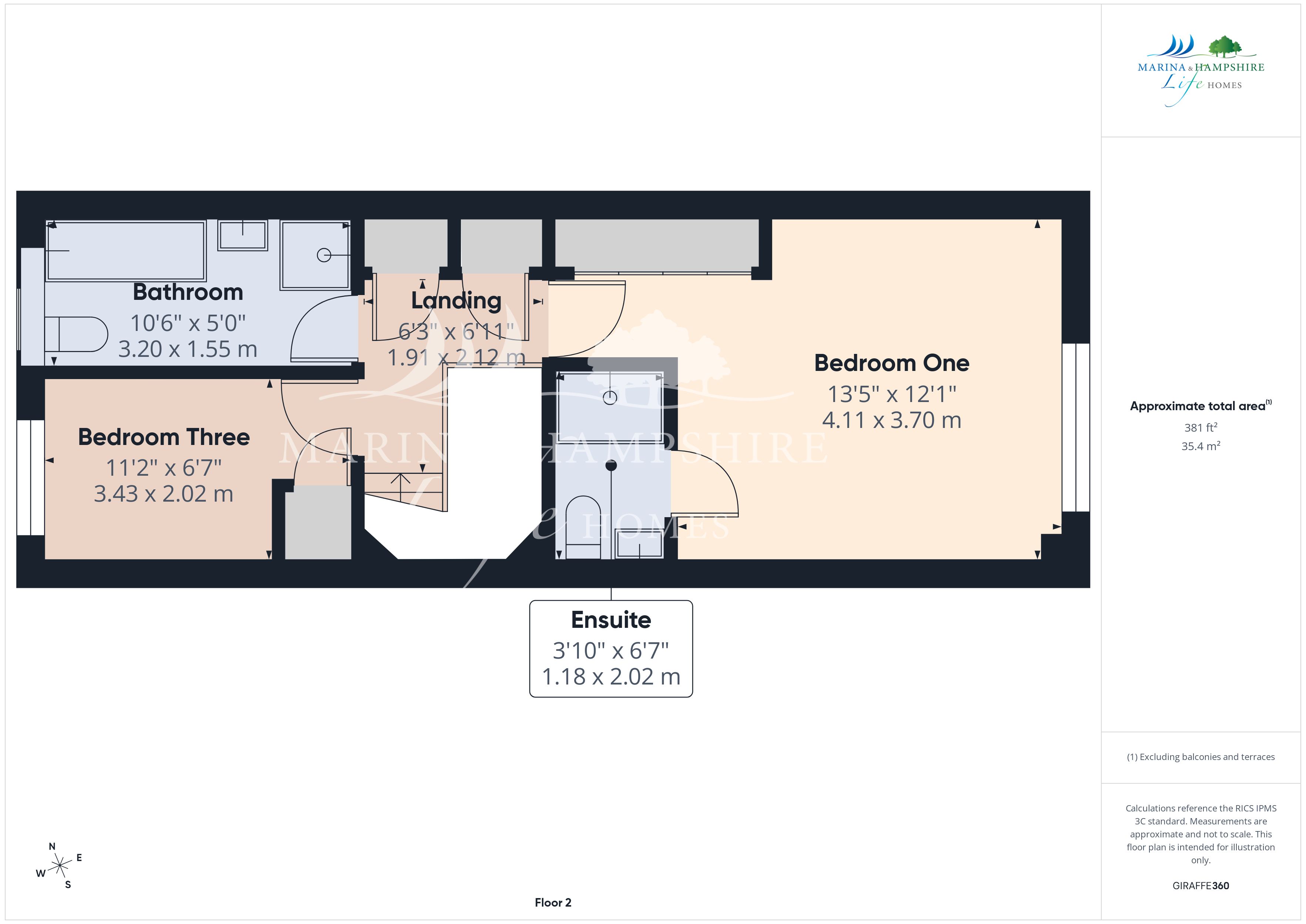16, Carne Place, Portsmouth floorplan