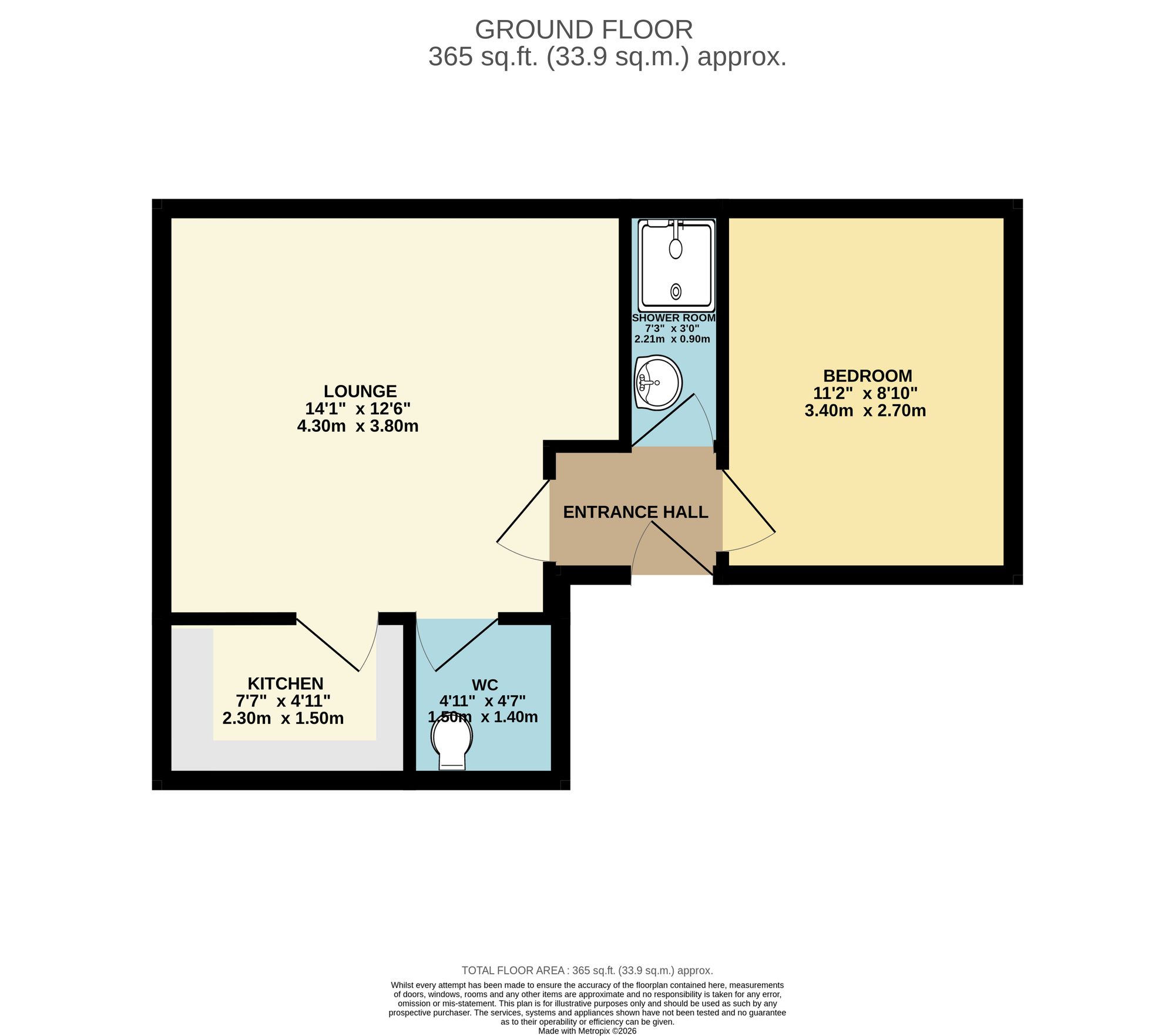 Flat 3, 11 Kingsholm Road, Gloucester floorplan