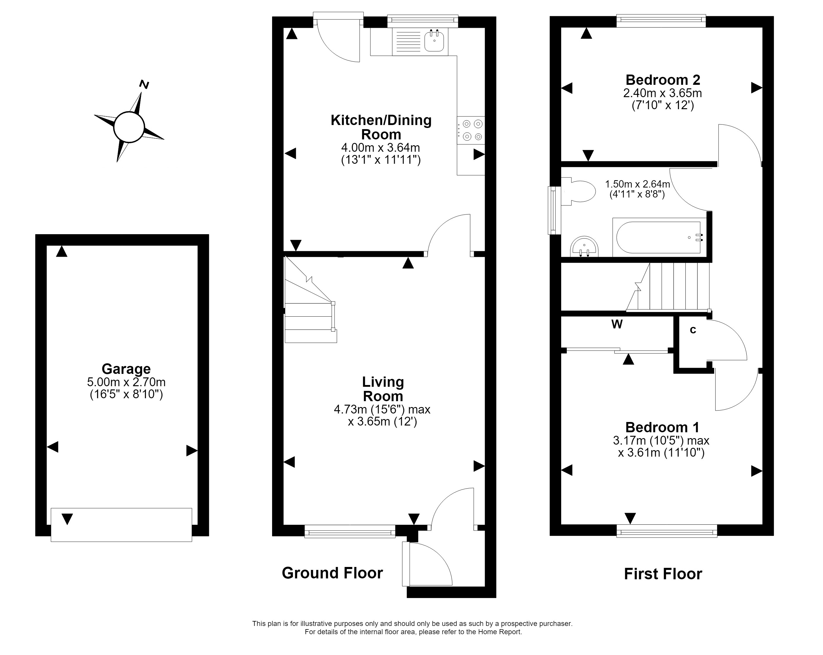 52, Currievale Drive, Currie, Edinburgh floorplan