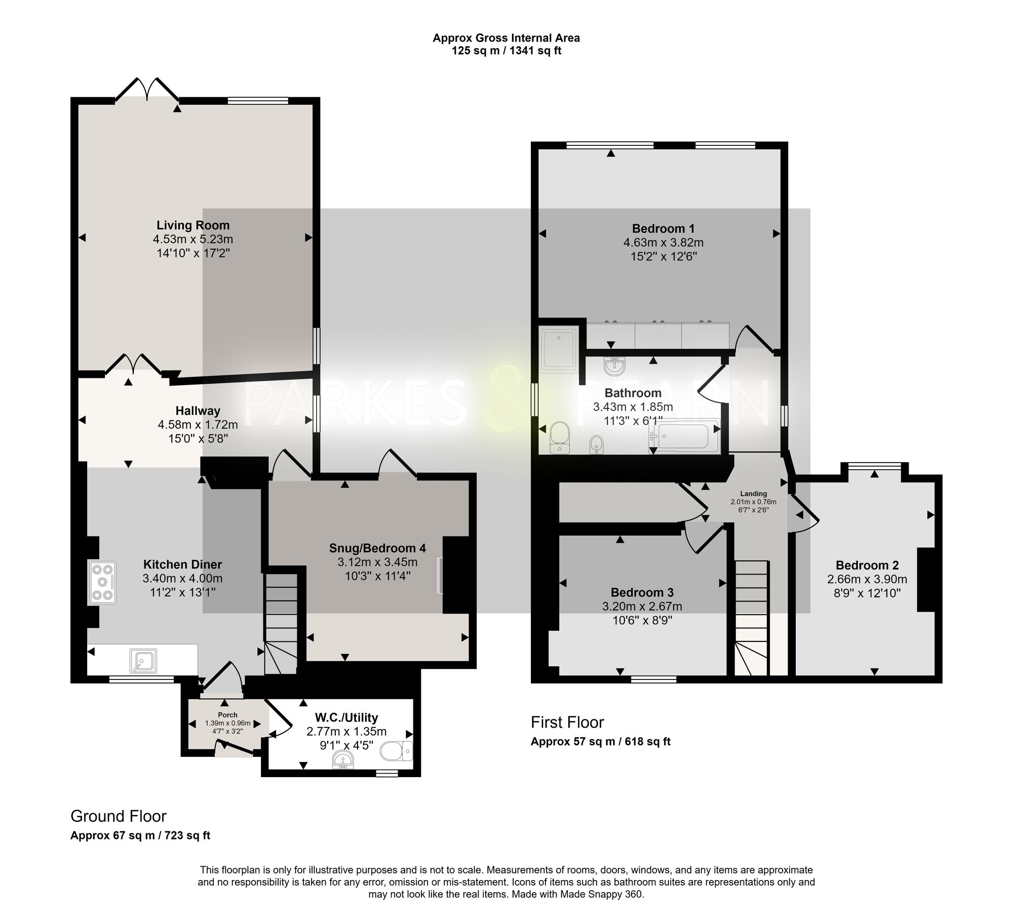 3 Well Park Well Lane, Liskeard floorplan