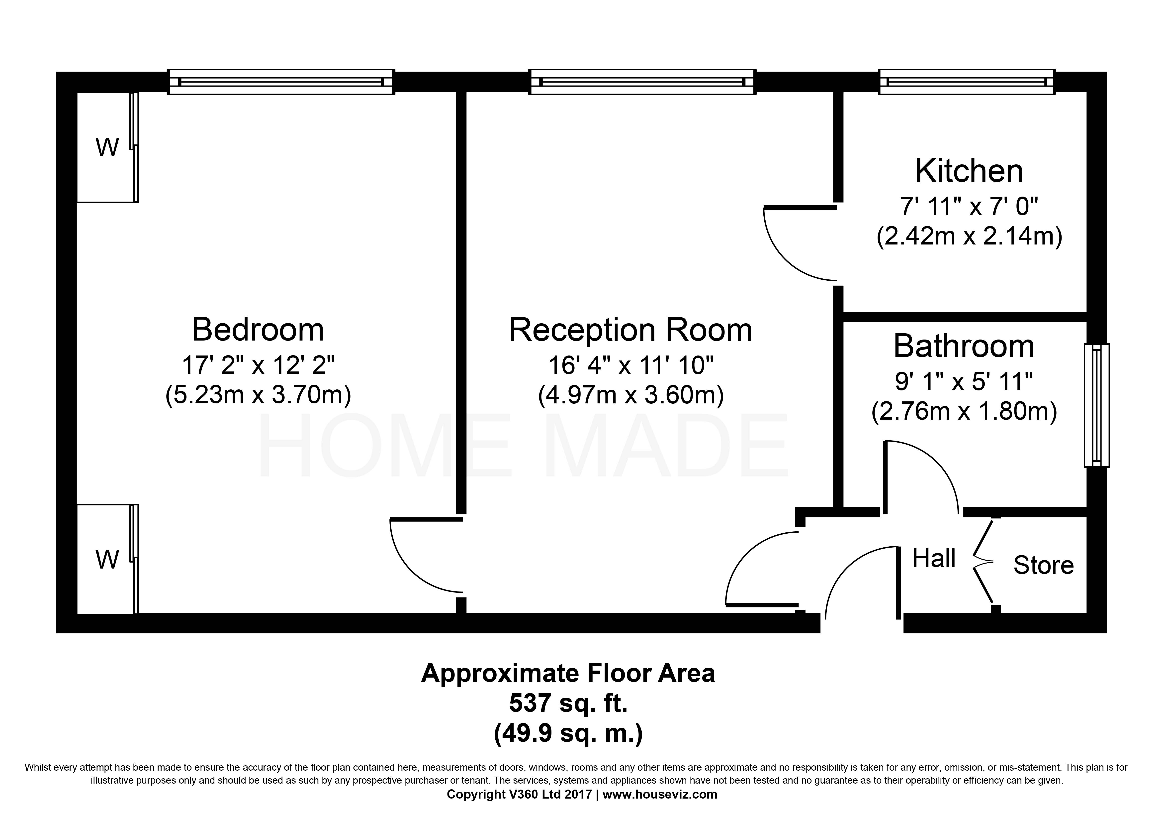 1 Bedrooms Flat to rent in Vicarage Court, Kensington W8