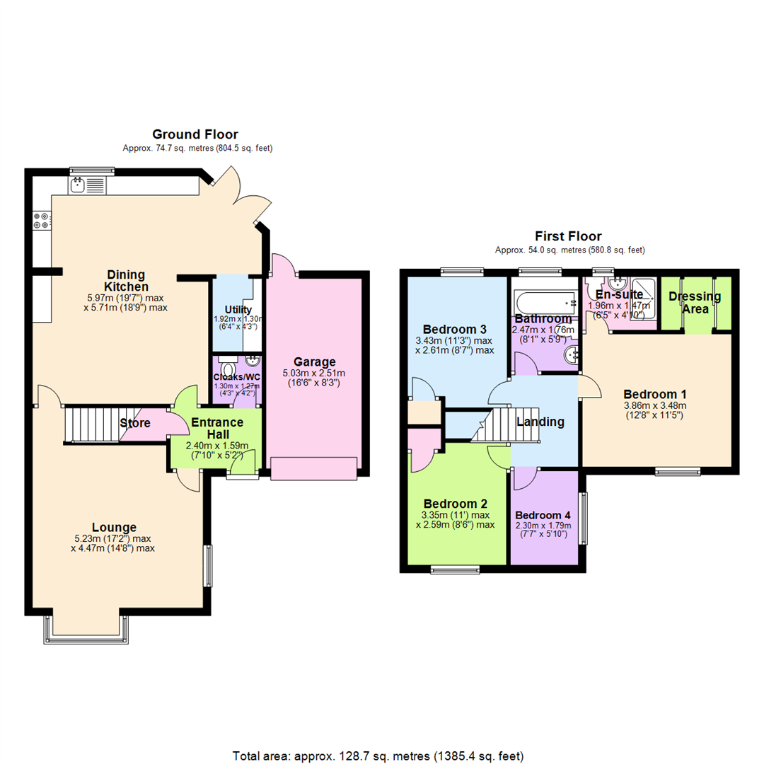 4 Bedrooms Link-detached house for sale in Shandwick Close, Arnold, Nottingham NG5