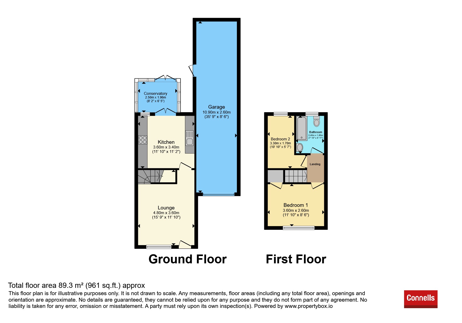 3, Pommel Close, Walsall floorplan