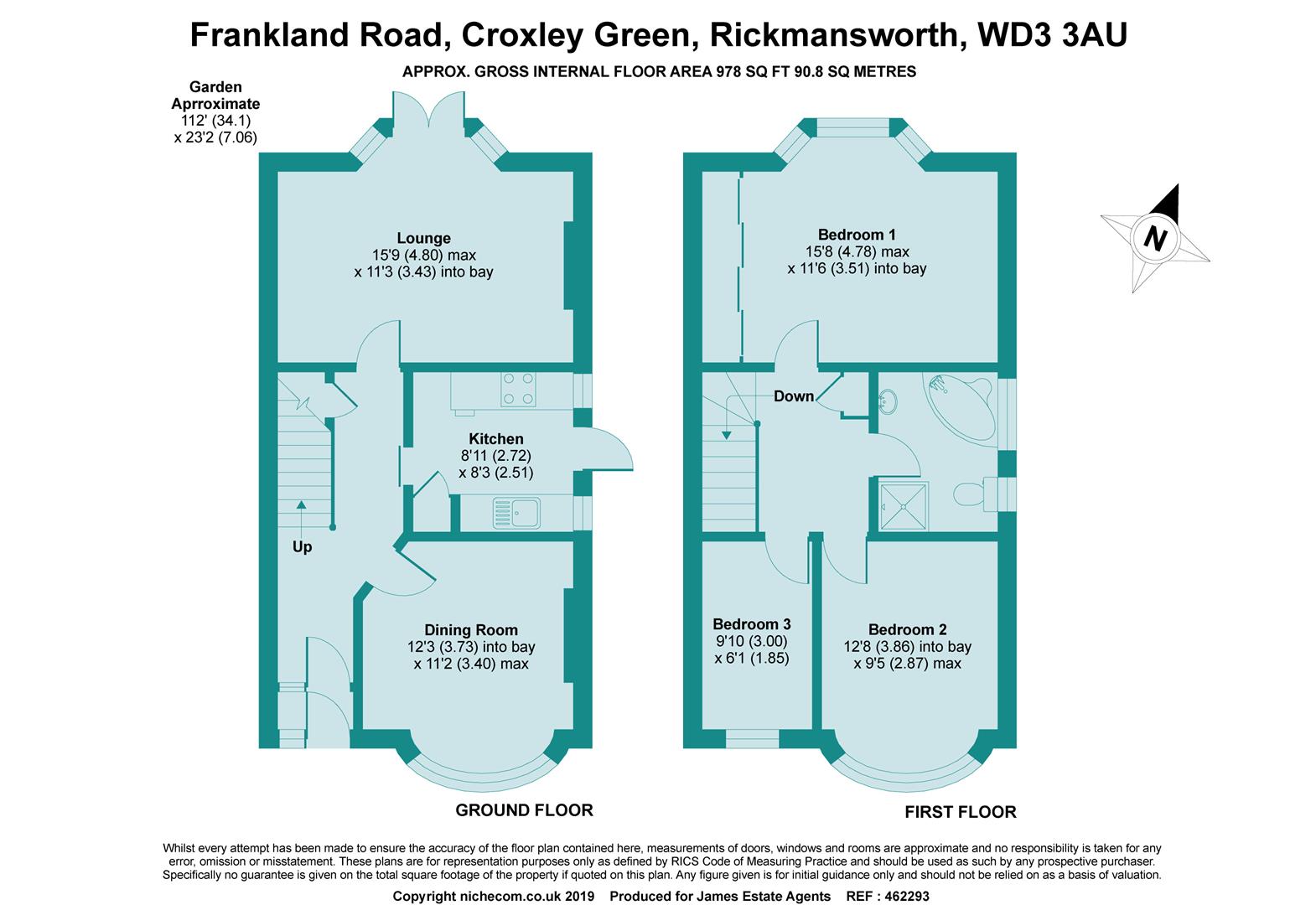 3 Bedrooms Semi-detached house for sale in Frankland Road, Croxley Green, Rickmansworth WD3