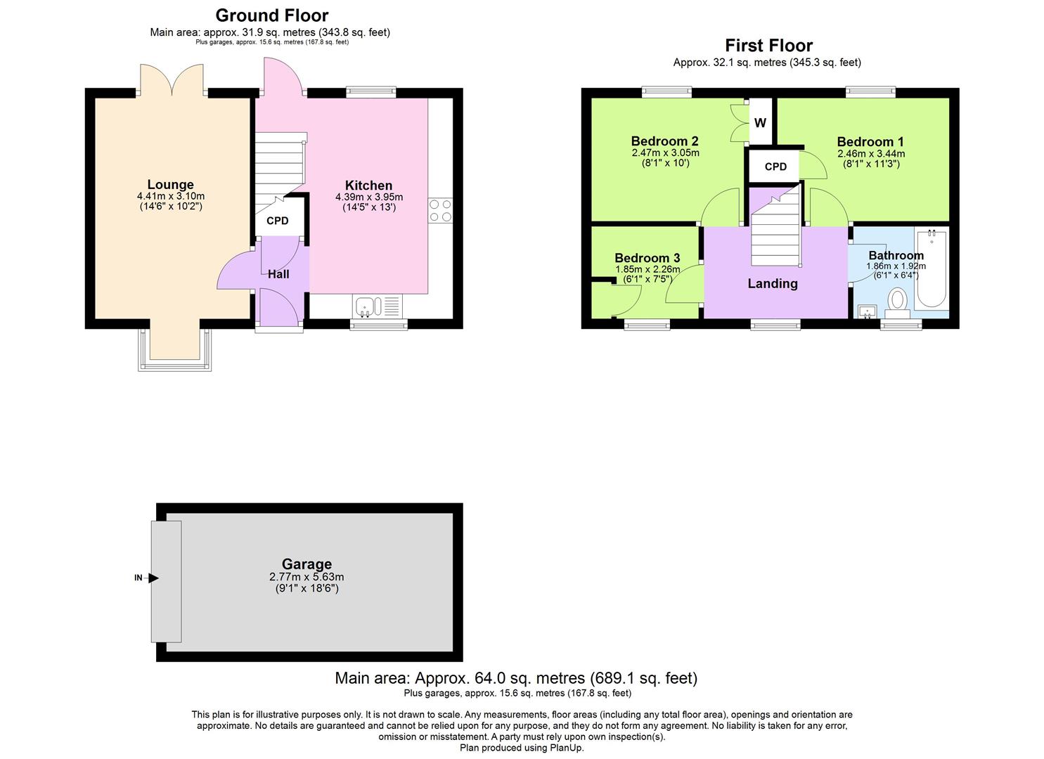 30, Bishops Gate, Southam floorplan
