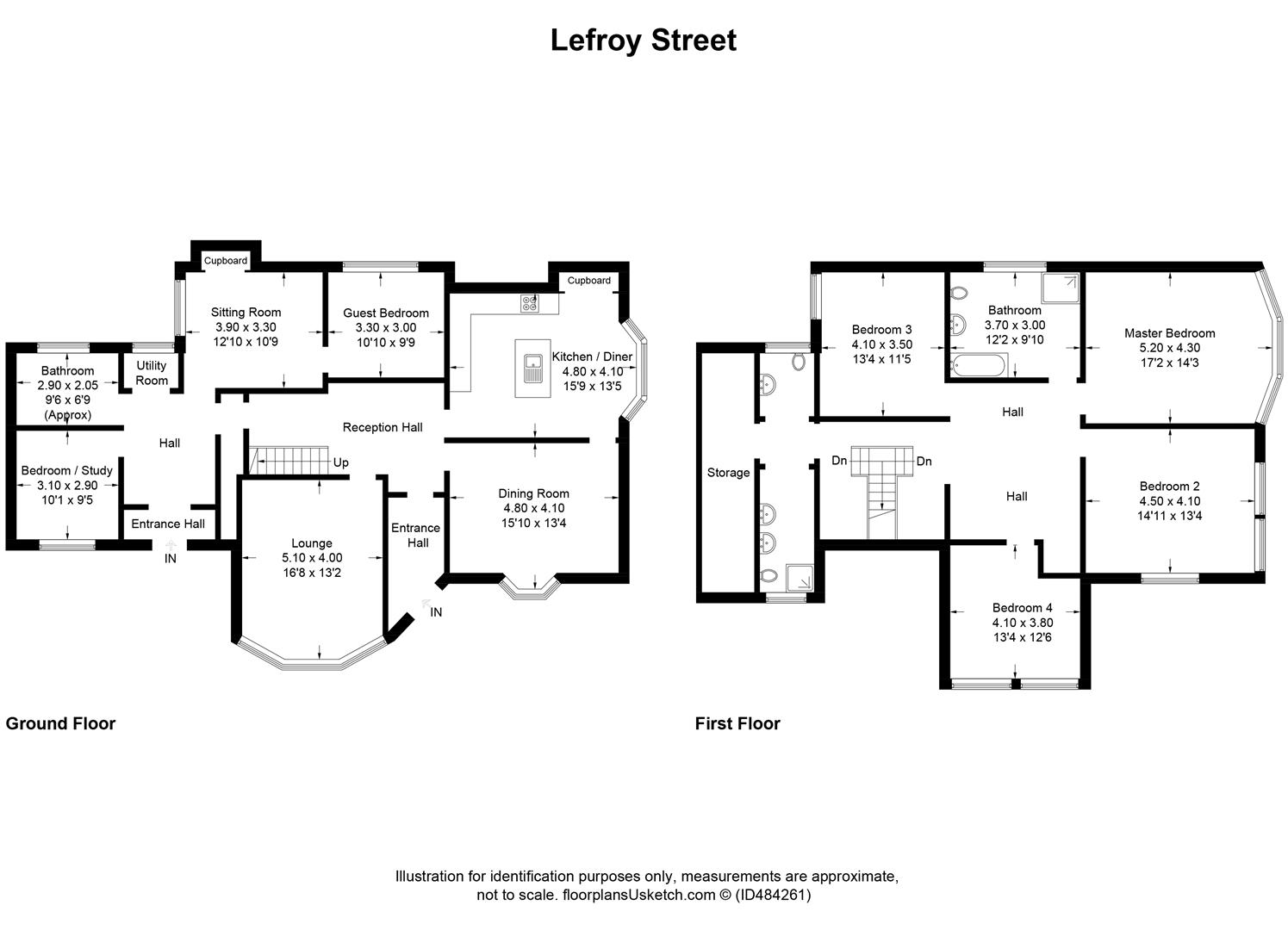 5 Bedrooms Detached house for sale in Lefroy Street, Coatbridge ML5