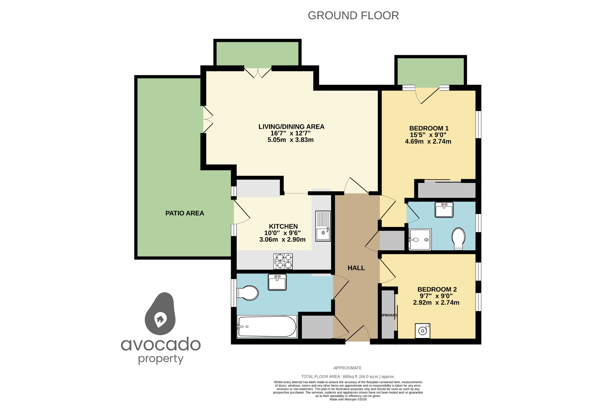2, Greenwich Road, Reading floorplan
