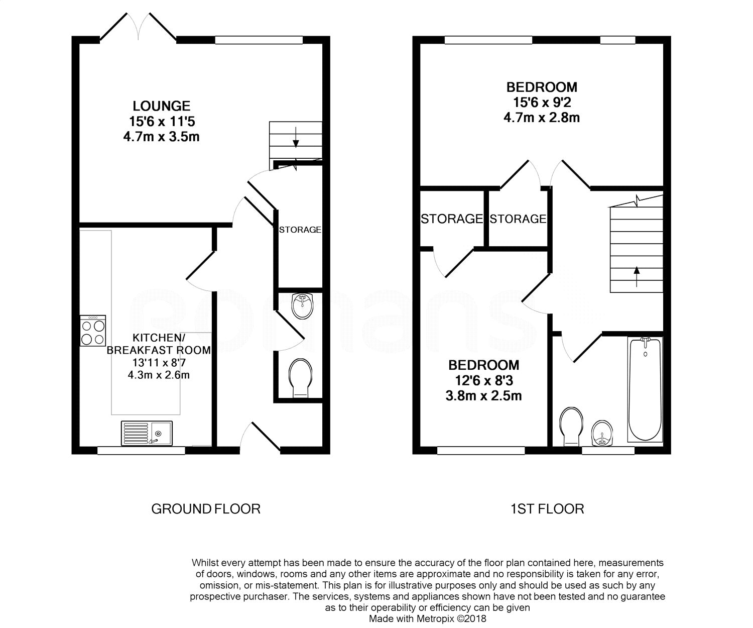 2 Bedrooms Terraced house for sale in Northbrook Crescent, Basingstoke, Hampshire RG24