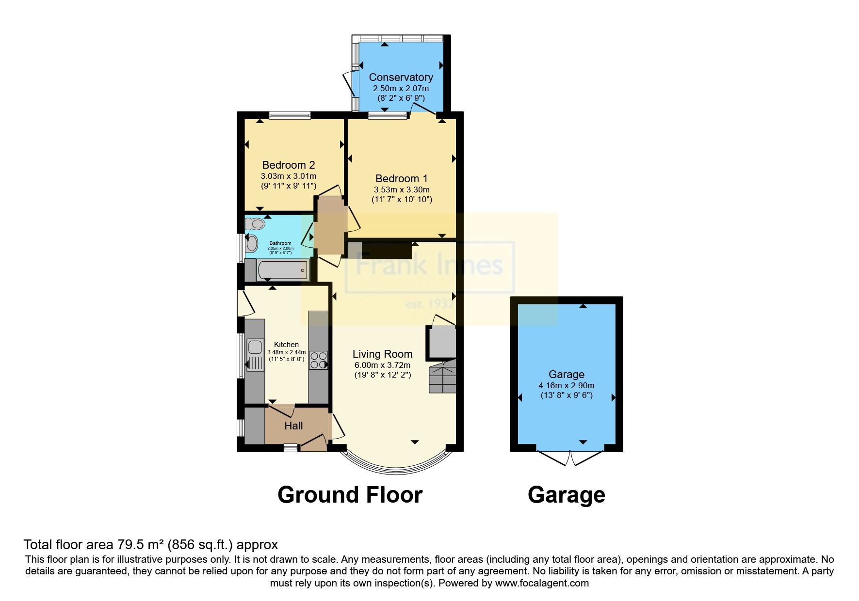 21, Chesterfield Avenue, Nottingham floorplan