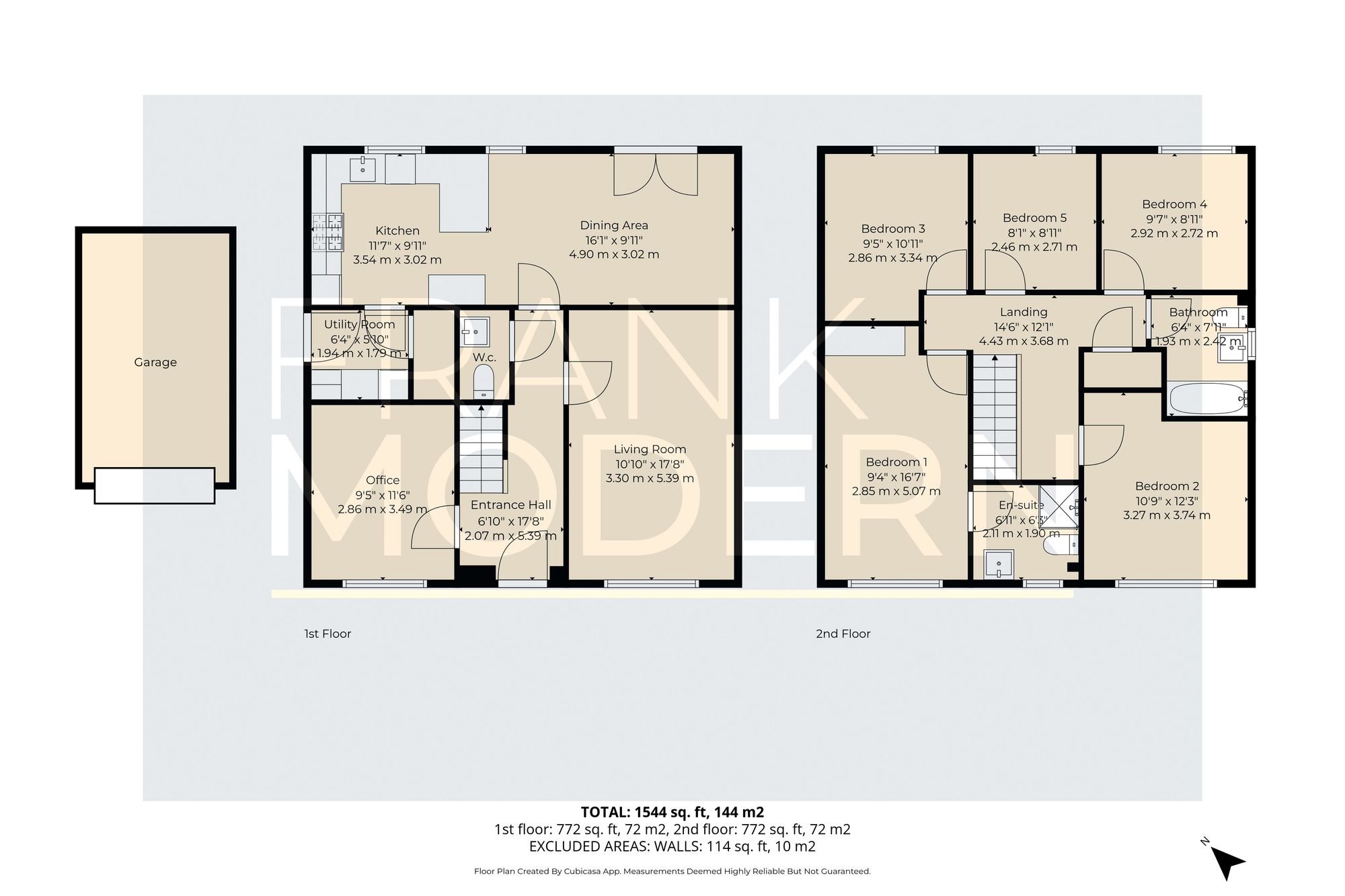 22 Clovelly Drive, Peterborough floorplan