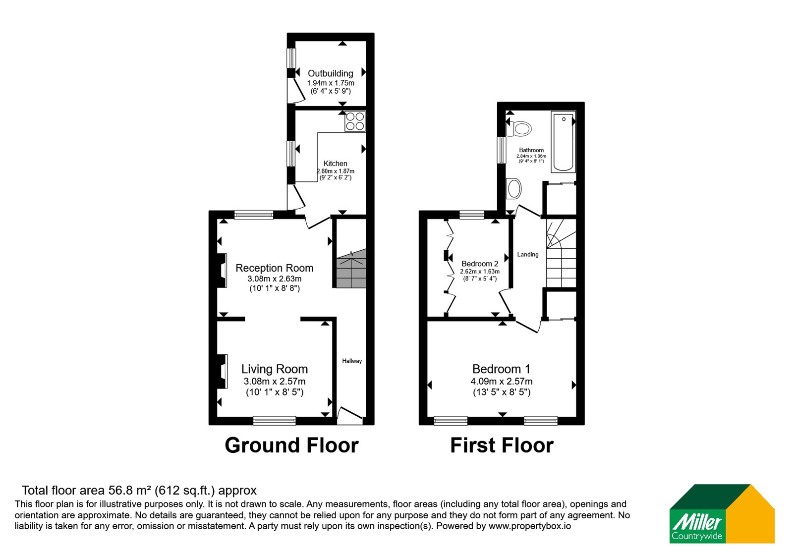 5, St. Henry Street, Cornwall floorplan