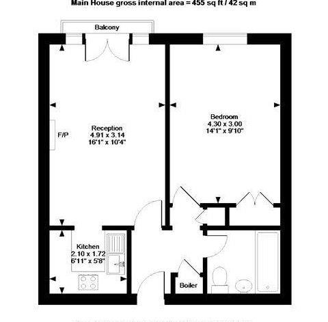 1 Bedrooms Flat to rent in Imperial Court, Station Road, Henley-On-Thames RG9