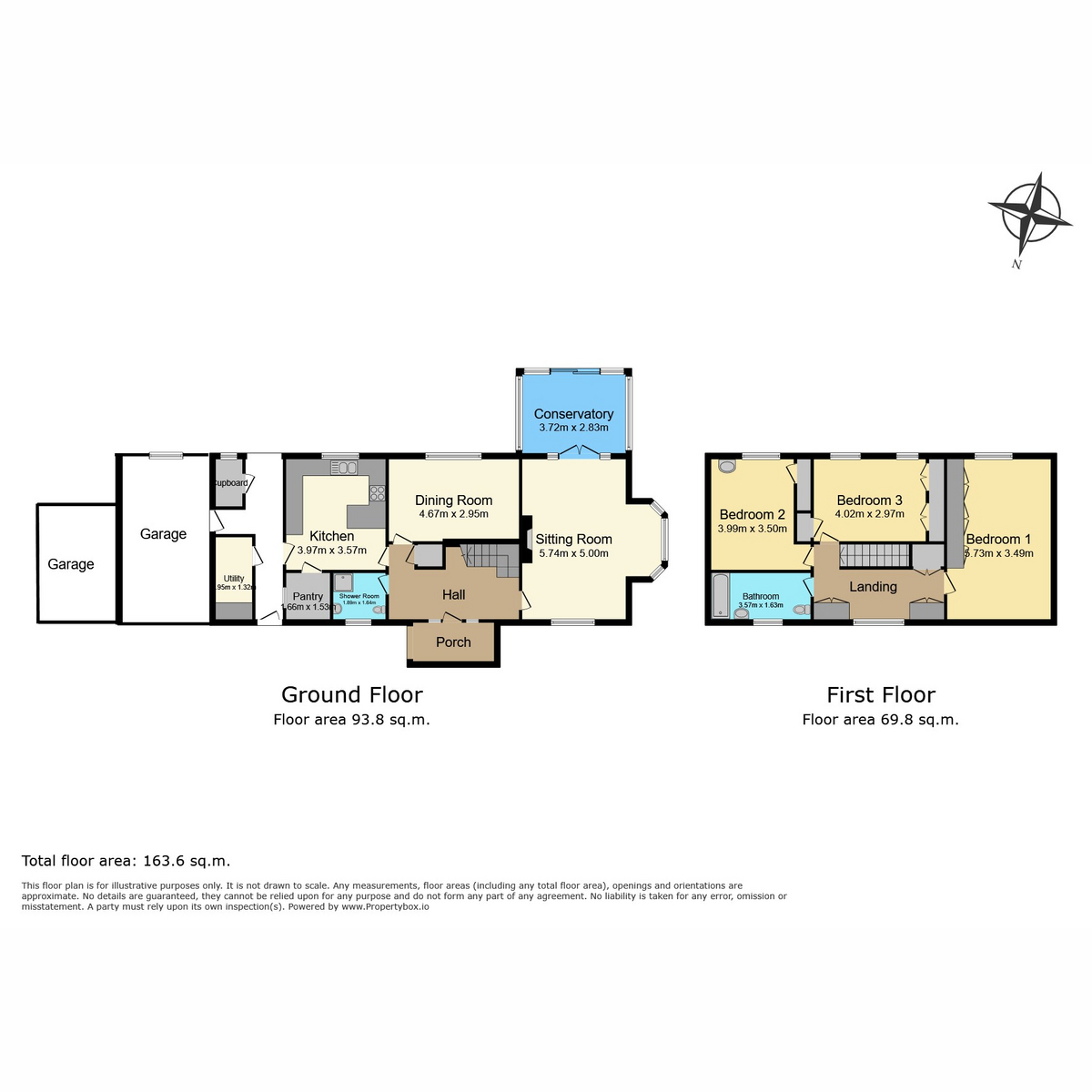 Flat The Chestnuts, 62, Castle Street, Thetford floorplan