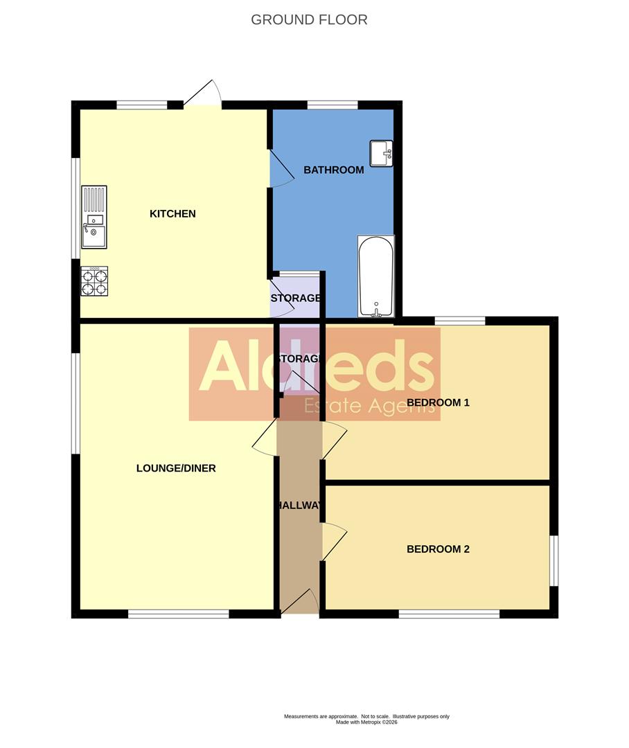 8, Edgerton Road, Lowestoft floorplan