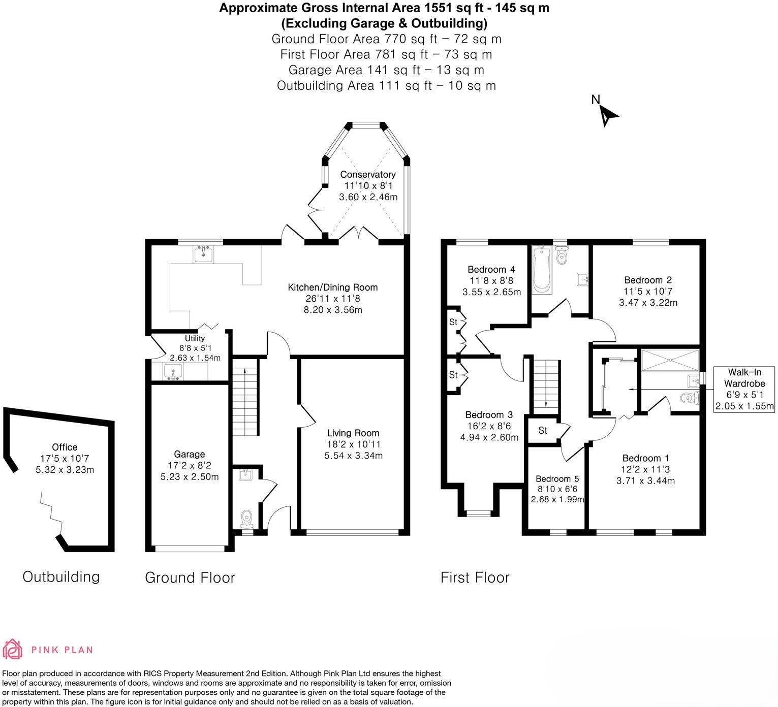 1, Quebec Close, Hampshire floorplan