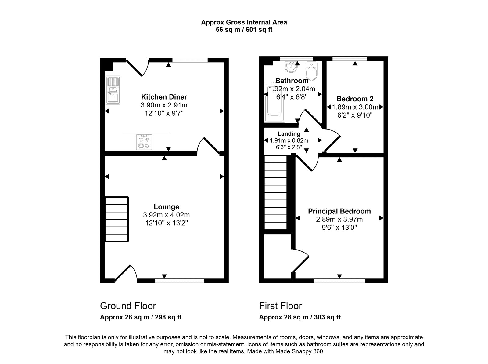 14, Orchard Close, Diton Marsh floorplan