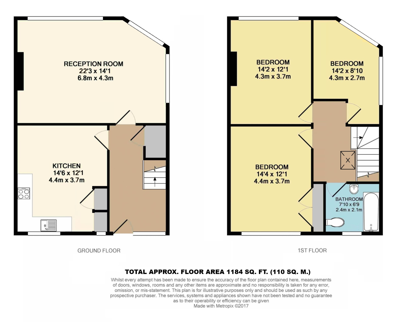 217a Bramley Road, London floorplan