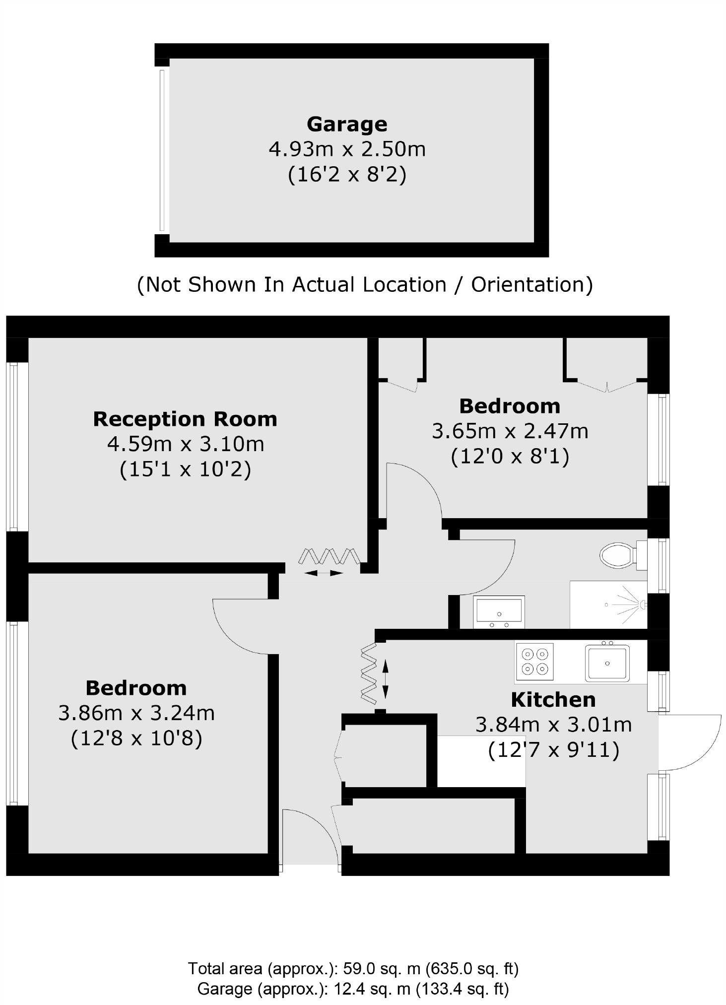 2 bed for sale in Elizabeth Gardens, SunburyOnThames TW16