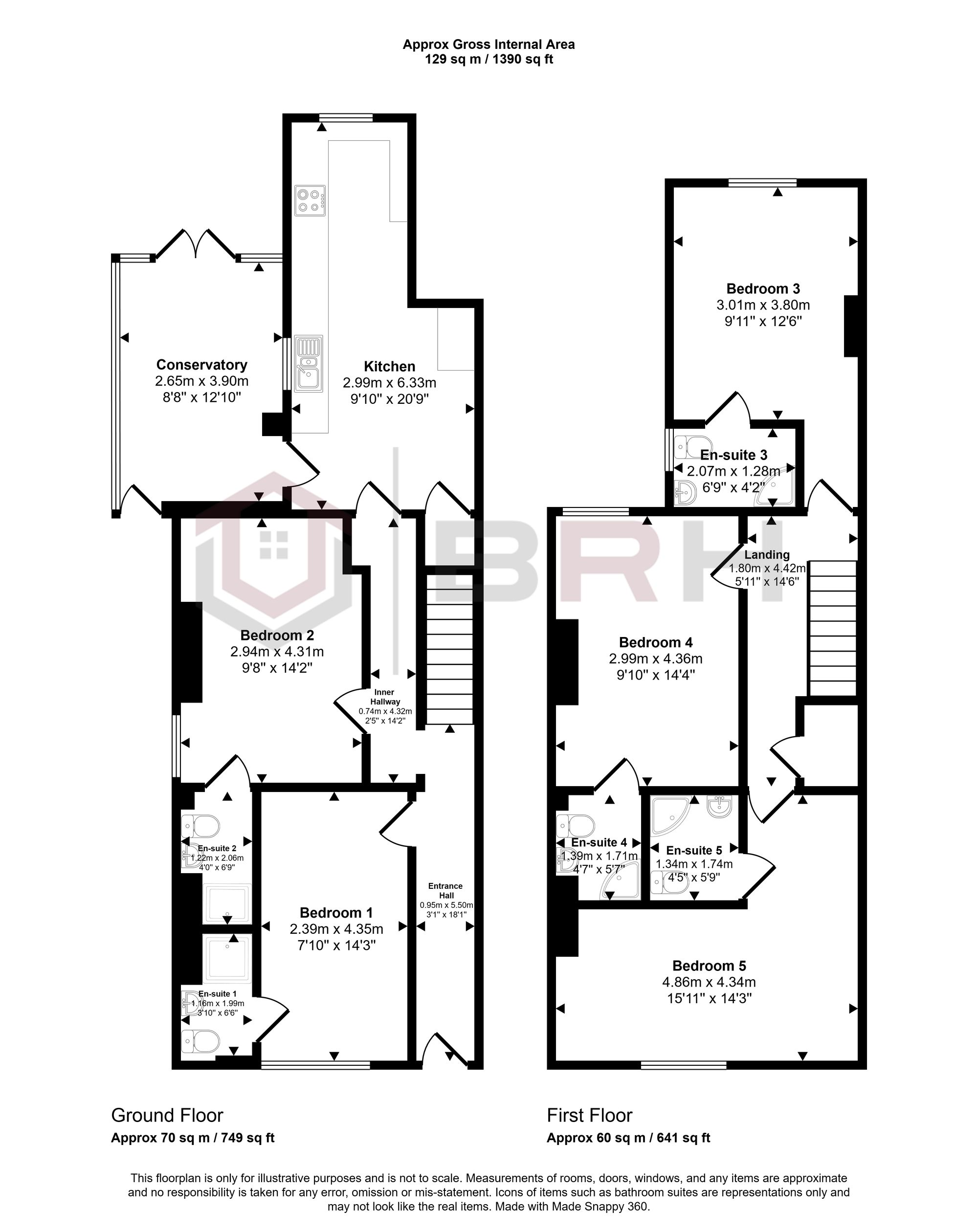 88 South Street, Rotherham floorplan
