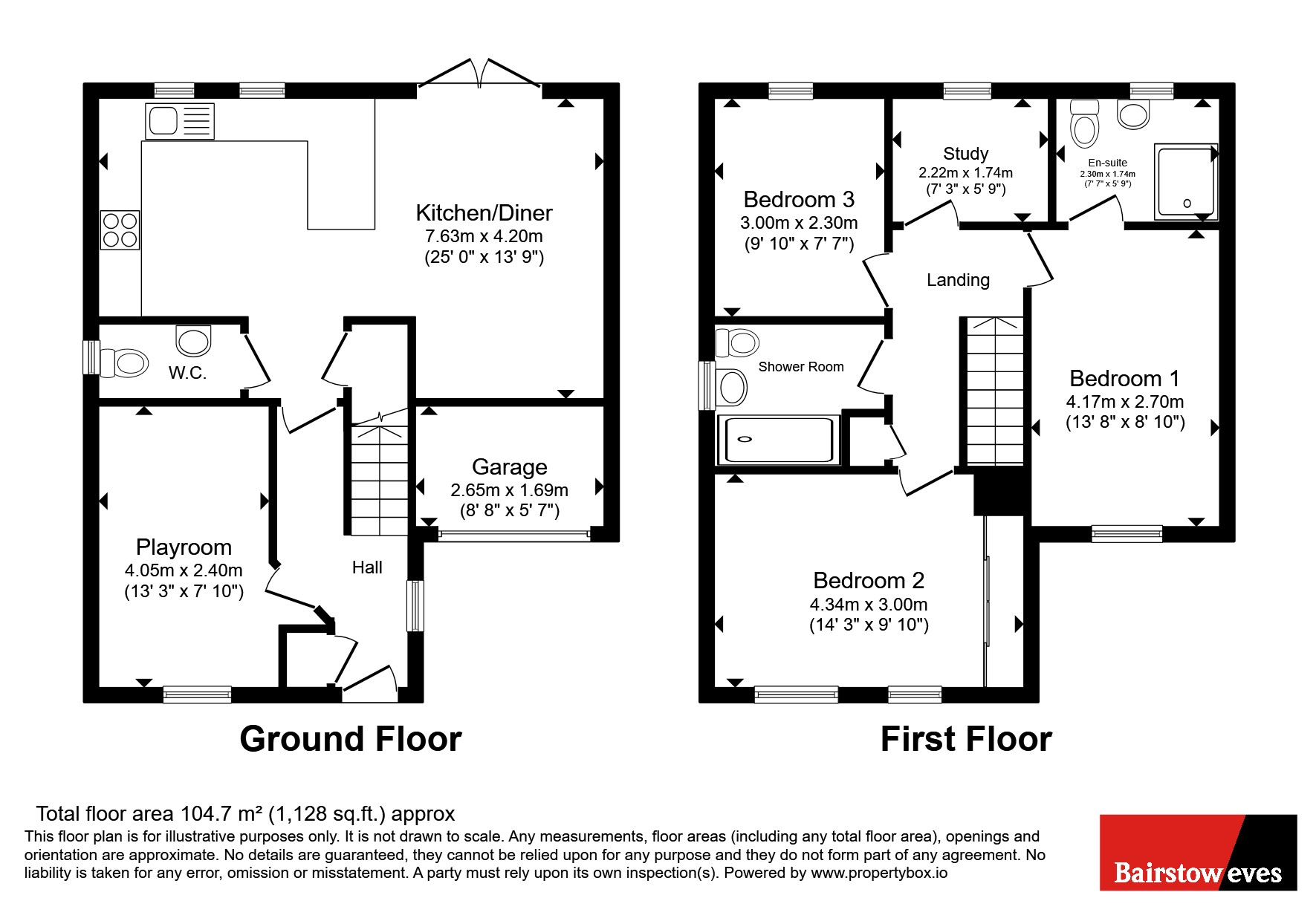 82, Henry Baxter Drive, Coventry floorplan