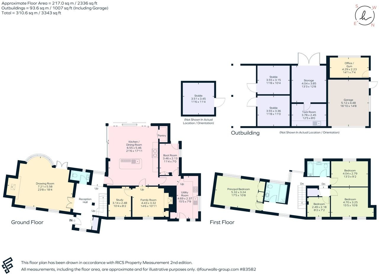 Corfield, Arrewig Lane, Chesham floorplan