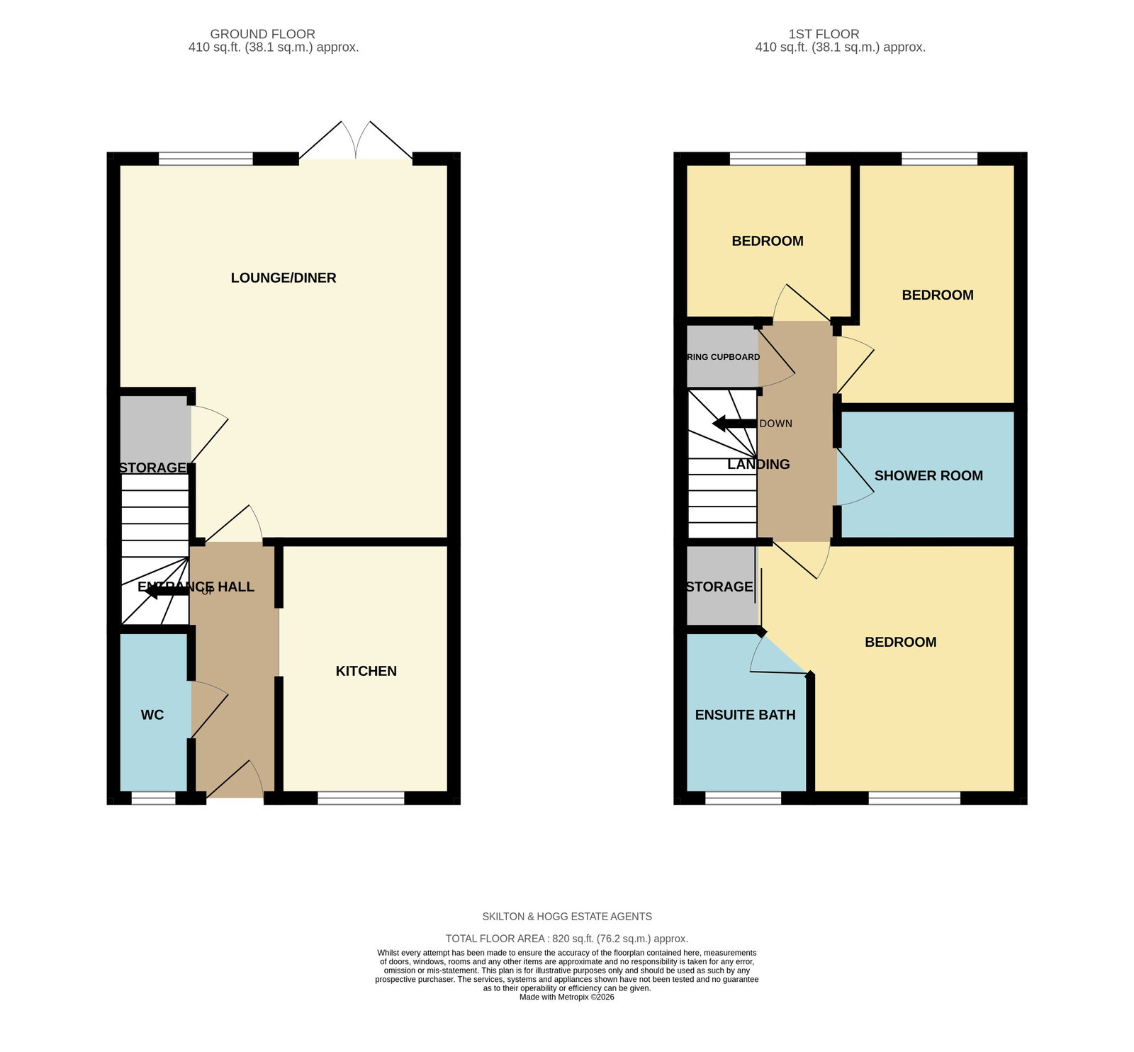 9, Nursery Close, Daventry floorplan
