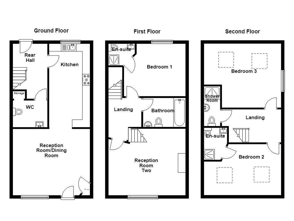 2, Corn Mill Court, Altham floorplan