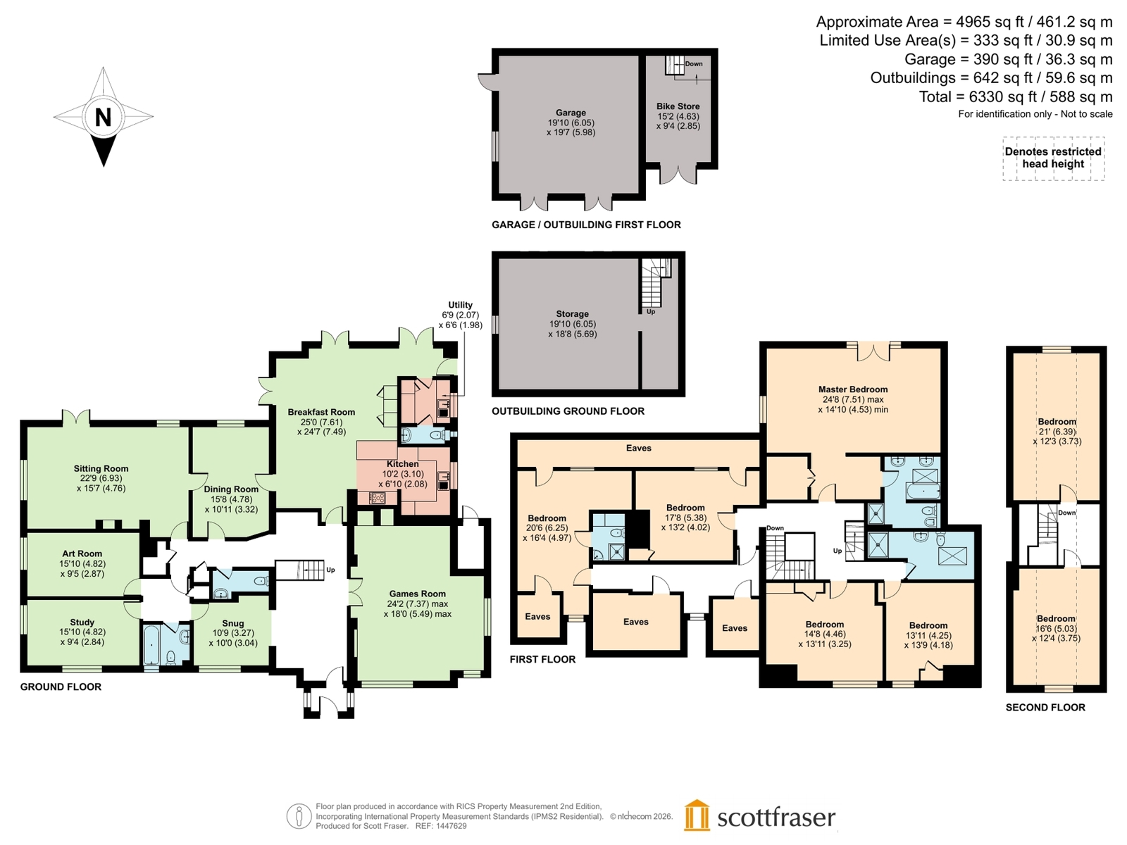 Park Lodge,, Standlake Road, Witney floorplan