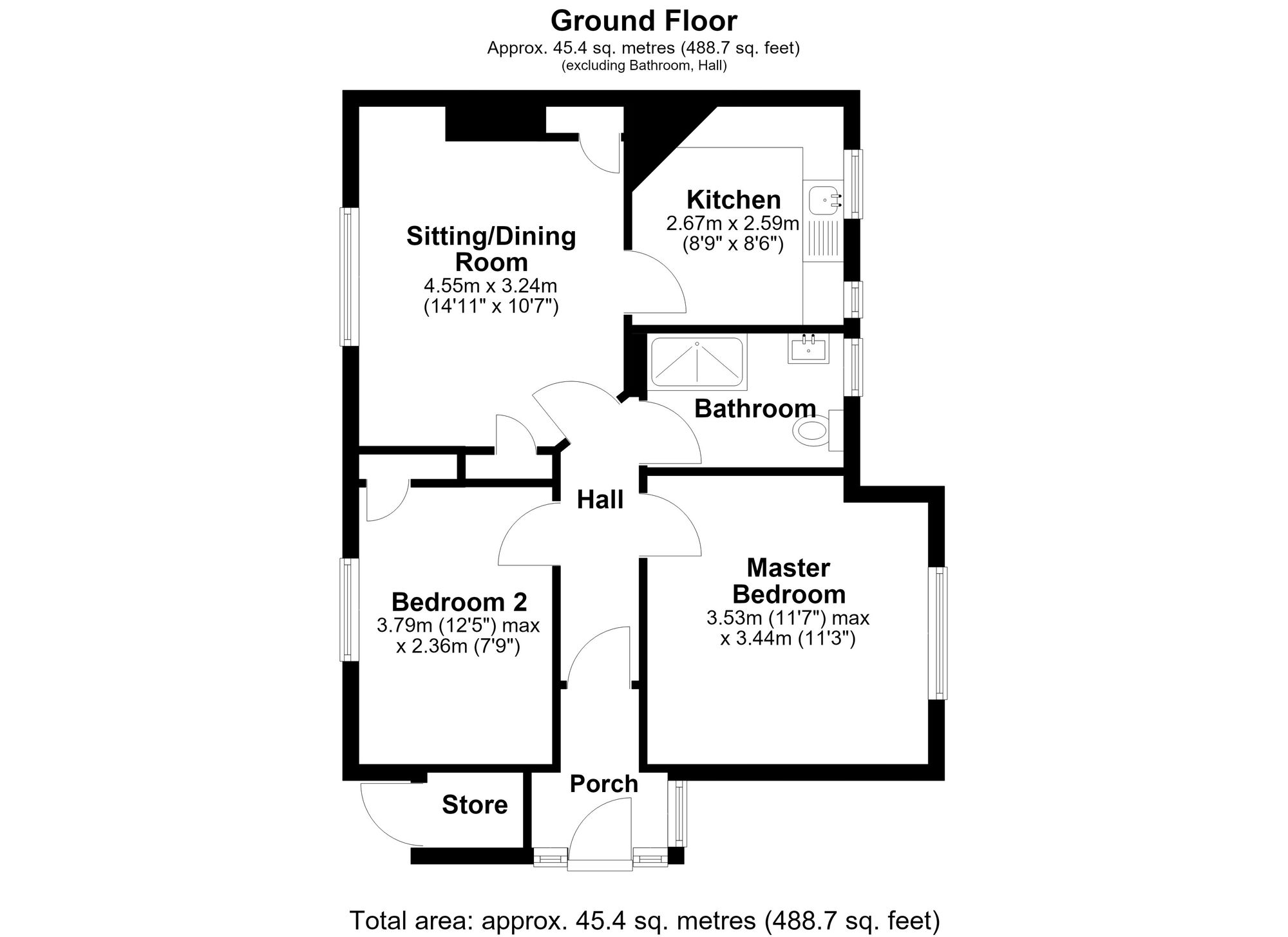 21 Marlborough Gardens, Faringdon floorplan