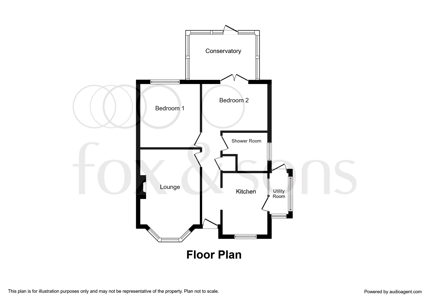 2 Bedrooms Semi-detached bungalow for sale in Croft Close, Polegate BN26