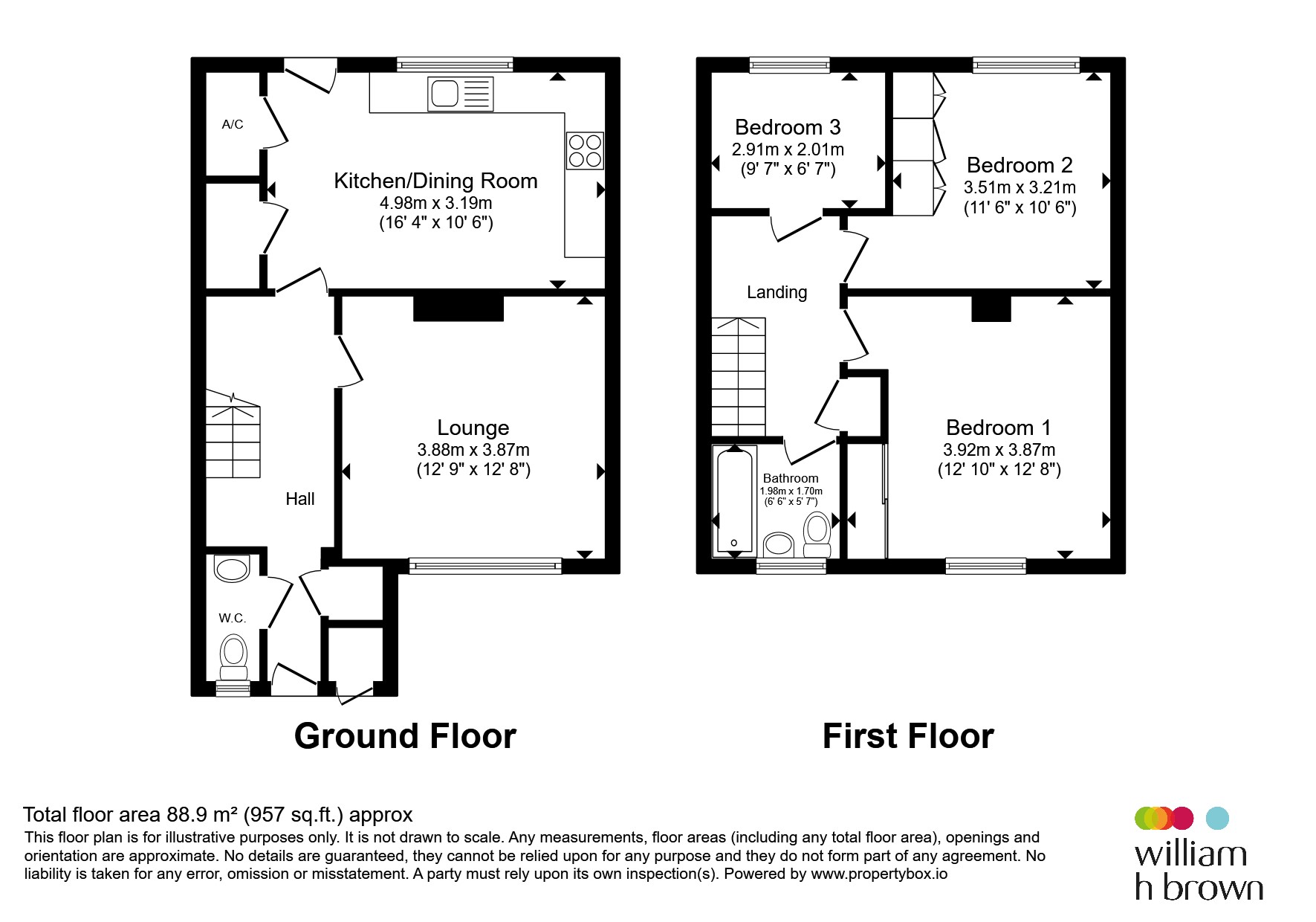 26, Argosy Close, Doncaster floorplan