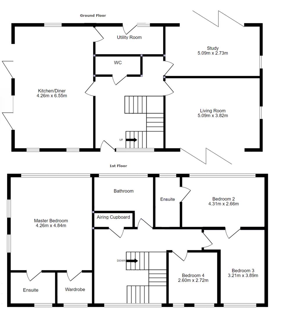 Weeford Road, Weeford, Lichfield WS14, 4 bedroom barn conversion for
