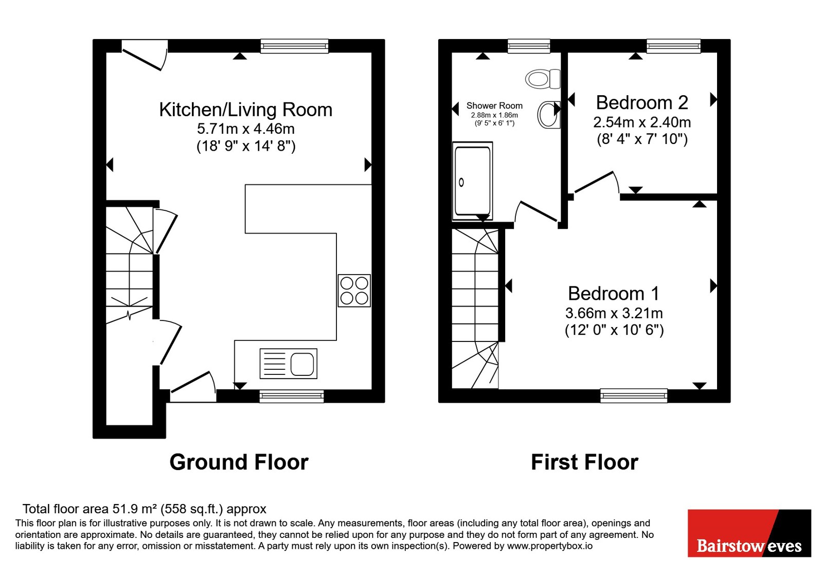 37, Derbyshire Lane, Nottingham floorplan
