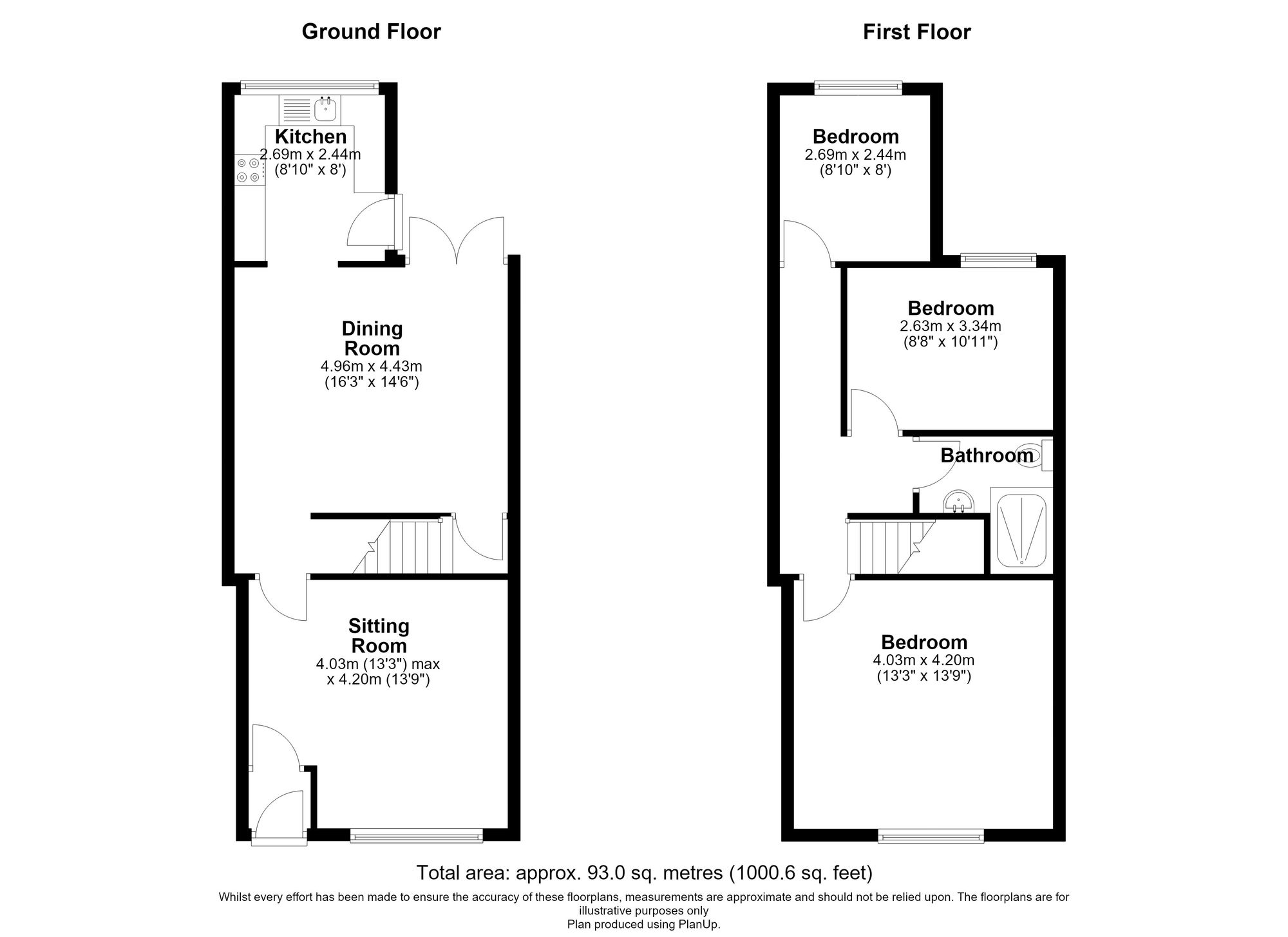 180 Castle Hill Road, Wigan floorplan