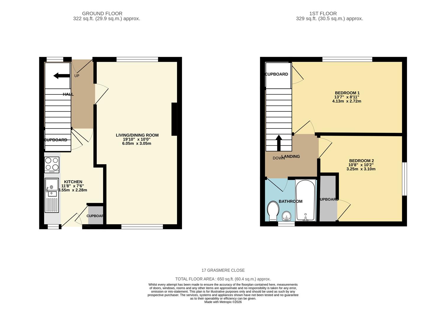 Grasmere Close, Castleford floorplan
