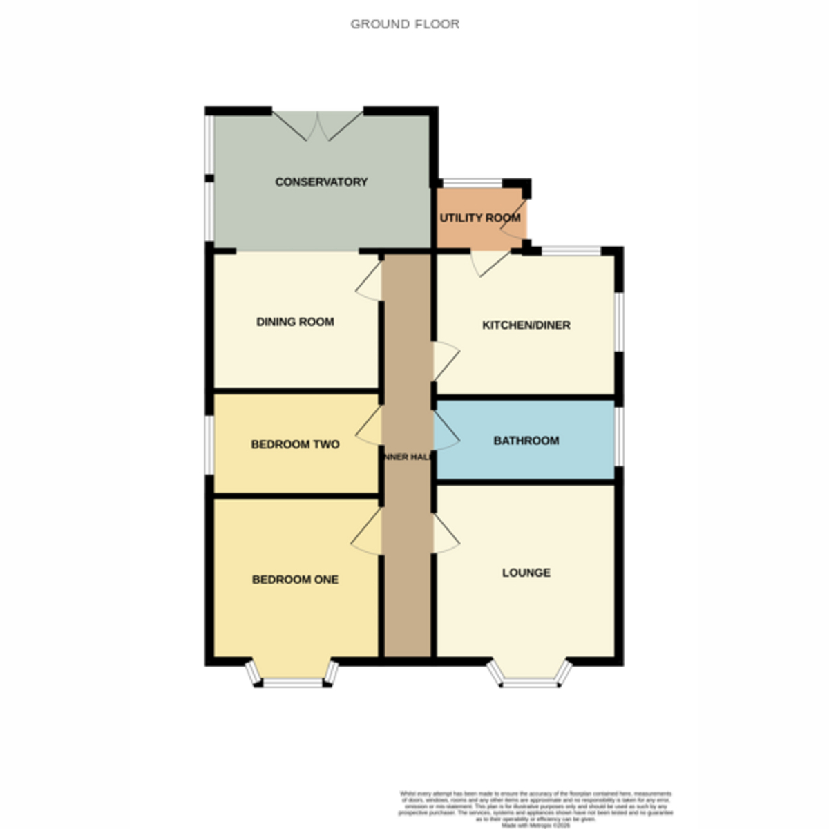 Hazeldene, Terrace Lane, Mansfield floorplan