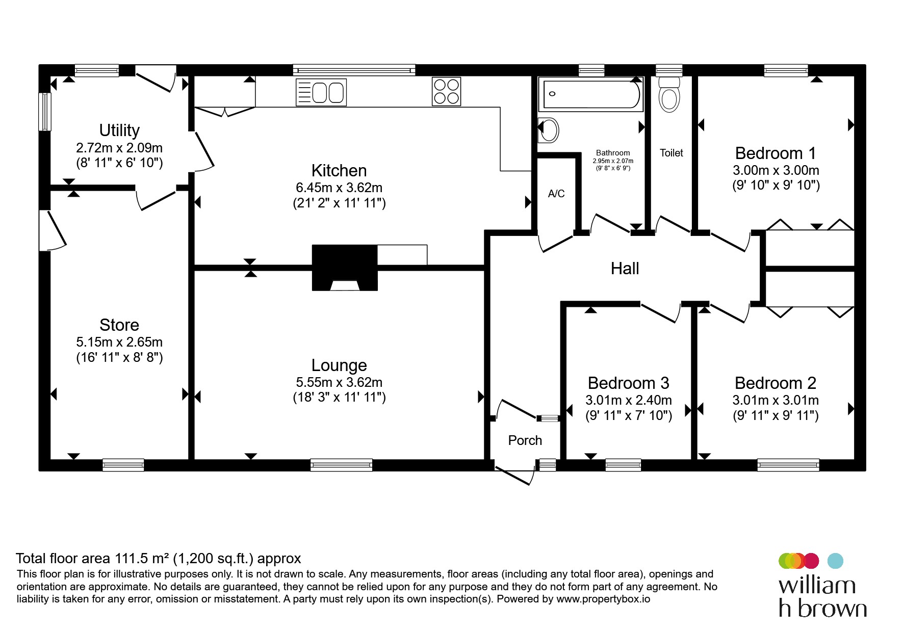 334, Smeeth Road, Wisbech floorplan