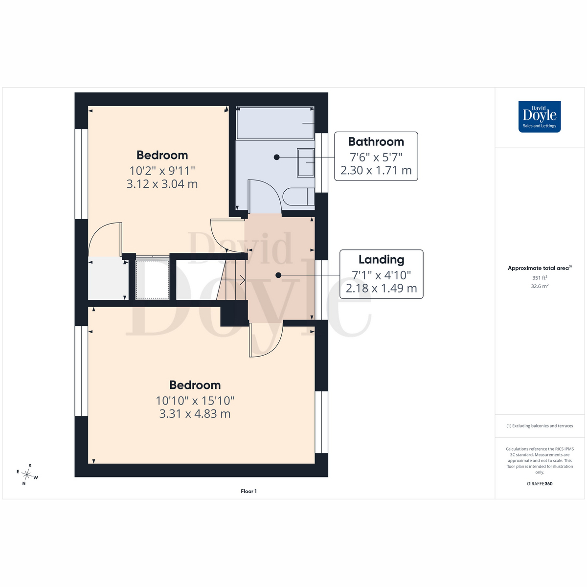 66, Roseheath, Hemel Hempstead floorplan