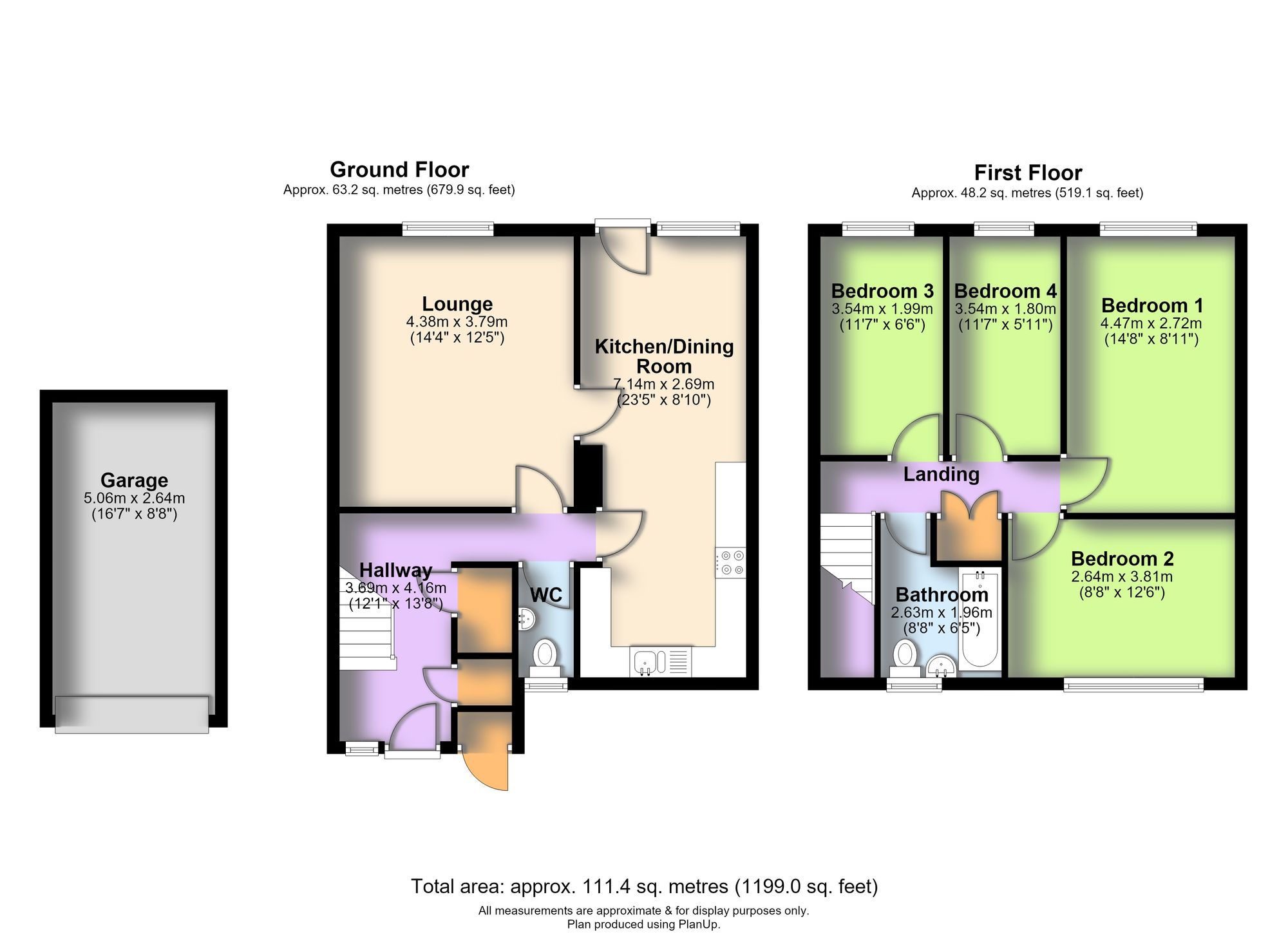 74 Birchmore, Telford floorplan