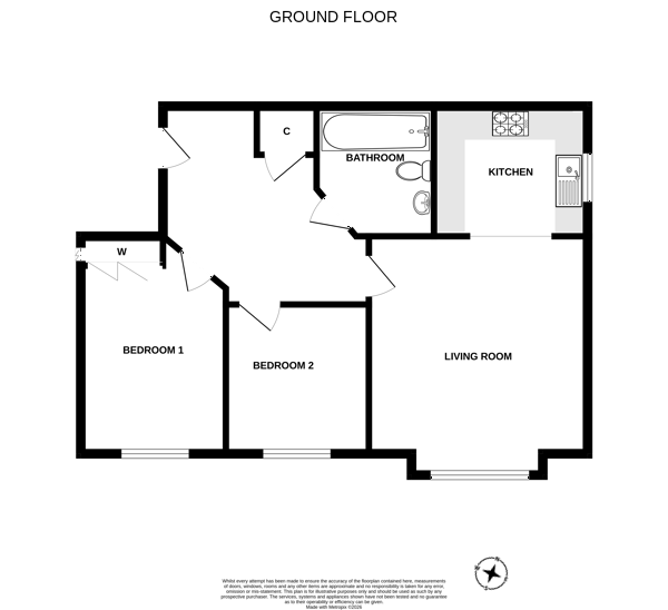 6D, Blane Crescent, Dunfermline floorplan