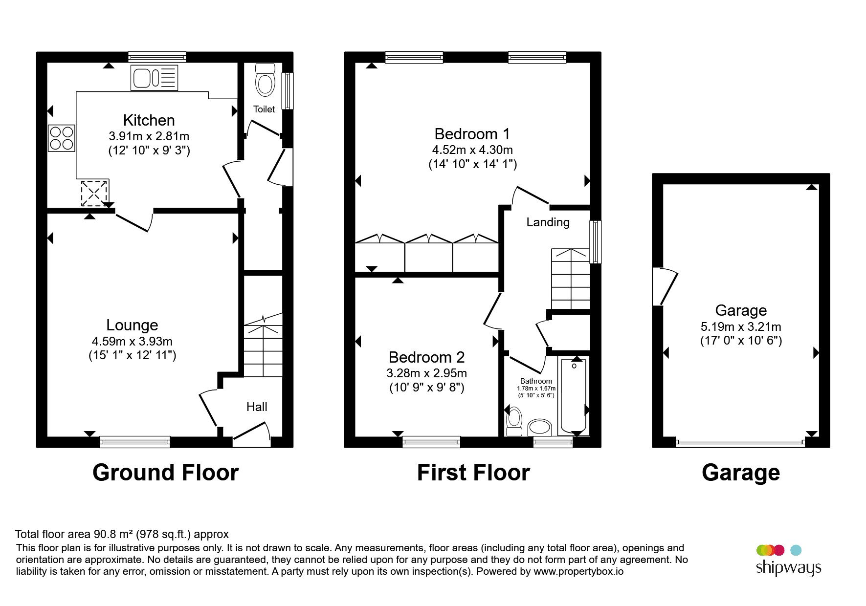 31, Stepping Stones, Stourbridge floorplan