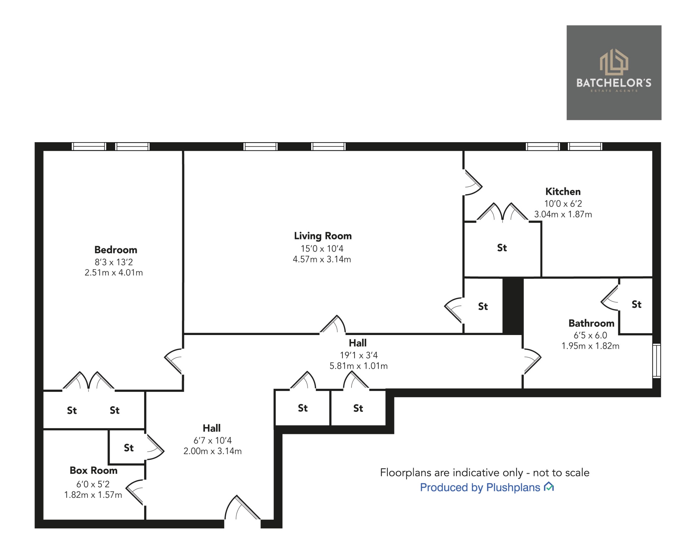 Flat 3/6 Eastburn Tower, Falkirk floorplan